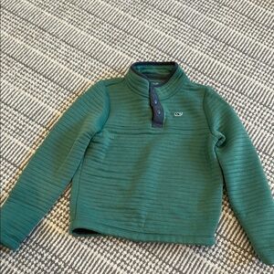 Vineyard Vines Green Pullover with Logo